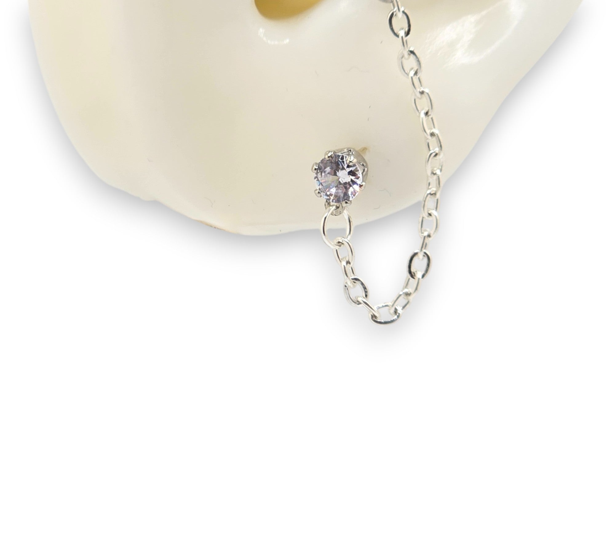 Mond- und Stern-Ohrstecker (Gold/Silber)